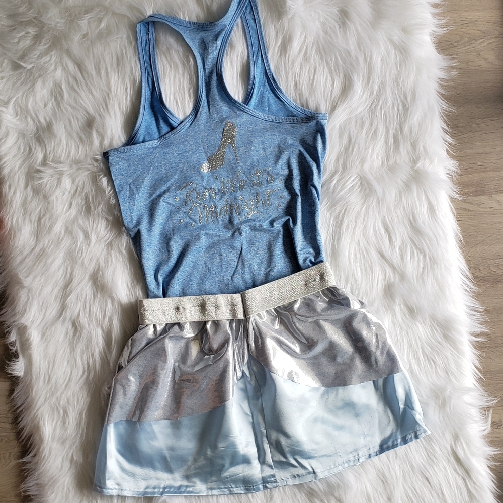 runDisney Running Costume Skirt Cinderella Disney - Picture 3 of 6
